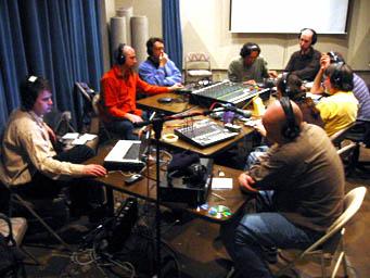 Phonographers live in session